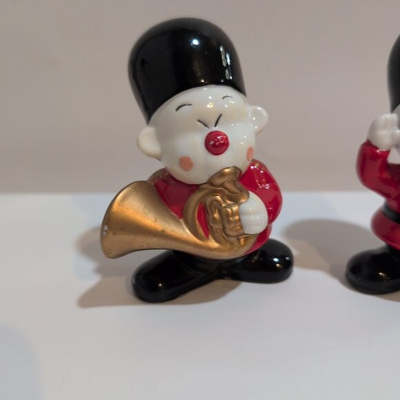 British Royalty Guard Band Figurines Set Of 2, 1991 Vintage - Picture 2 of 6